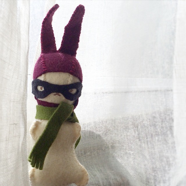 Happy Easter, friends! @weewonderfuls #handmade #bunny