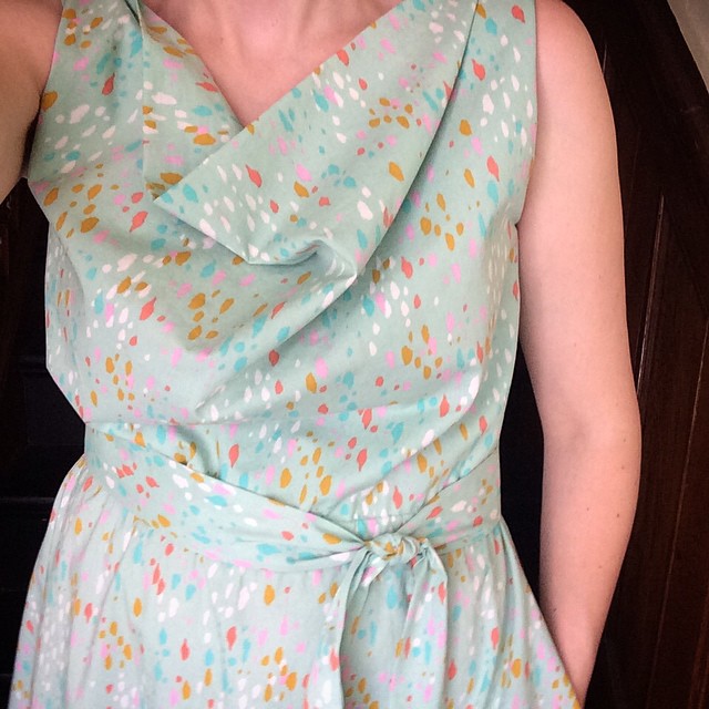 Fancy Friday. This is my recently blogged #myrtledress with the…