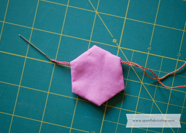 Rainbow Hexie Garland Tutorial - Spool Pittsburgh