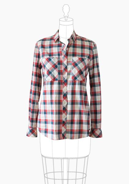 Archer Button Up Shirt Pattern