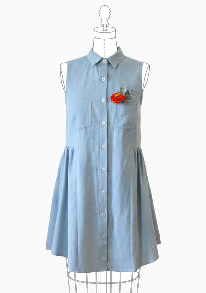 Alder Shirtdress Pattern