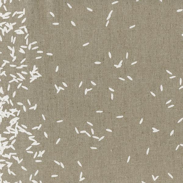 Mochi Scattered Natural Cotton Linen Canvas