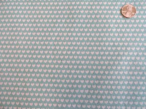 The Tinies Canvas - Tiny Hearts Blue