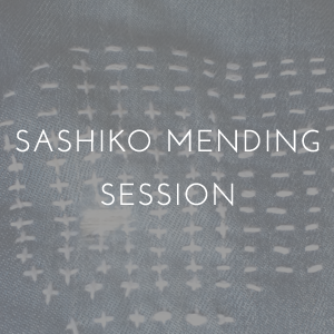 Sashiko Visible Mending