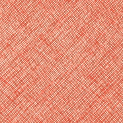 Architextures Crosshatch in Tangerine